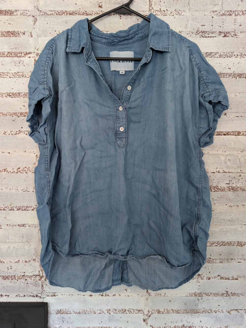 Women's Chambray Top XL